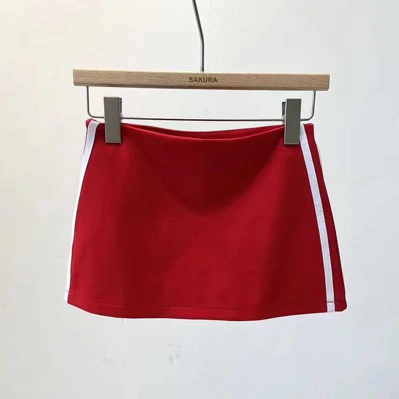 MINI STRIPE SKIRT