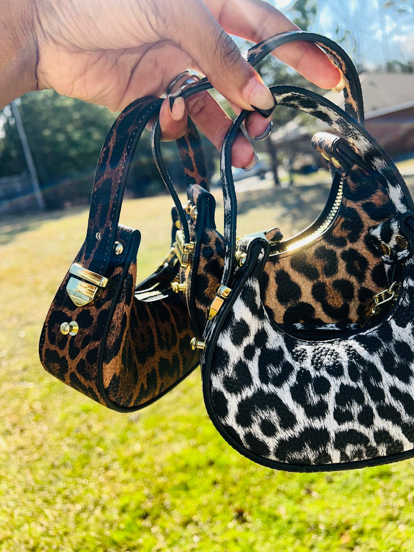 MINI LEOPARD PURSE