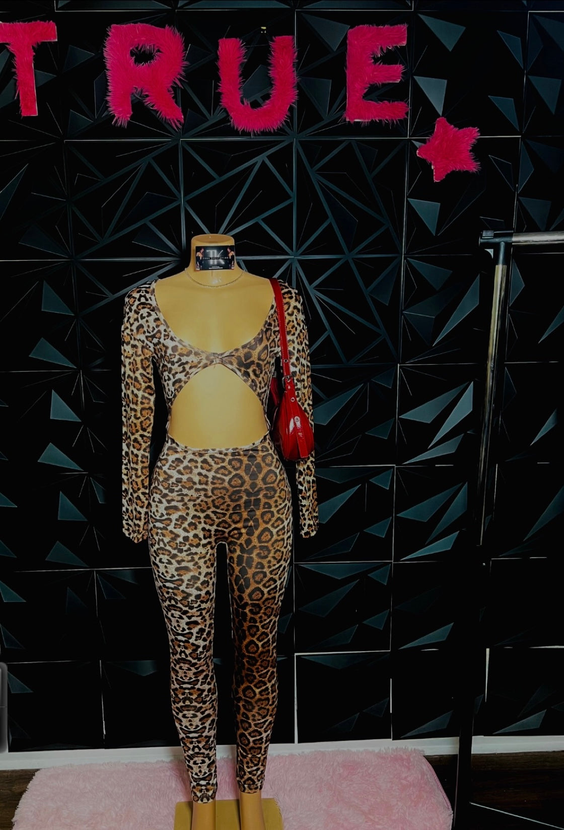 LEOPARD PRINT JUMPSUIT
