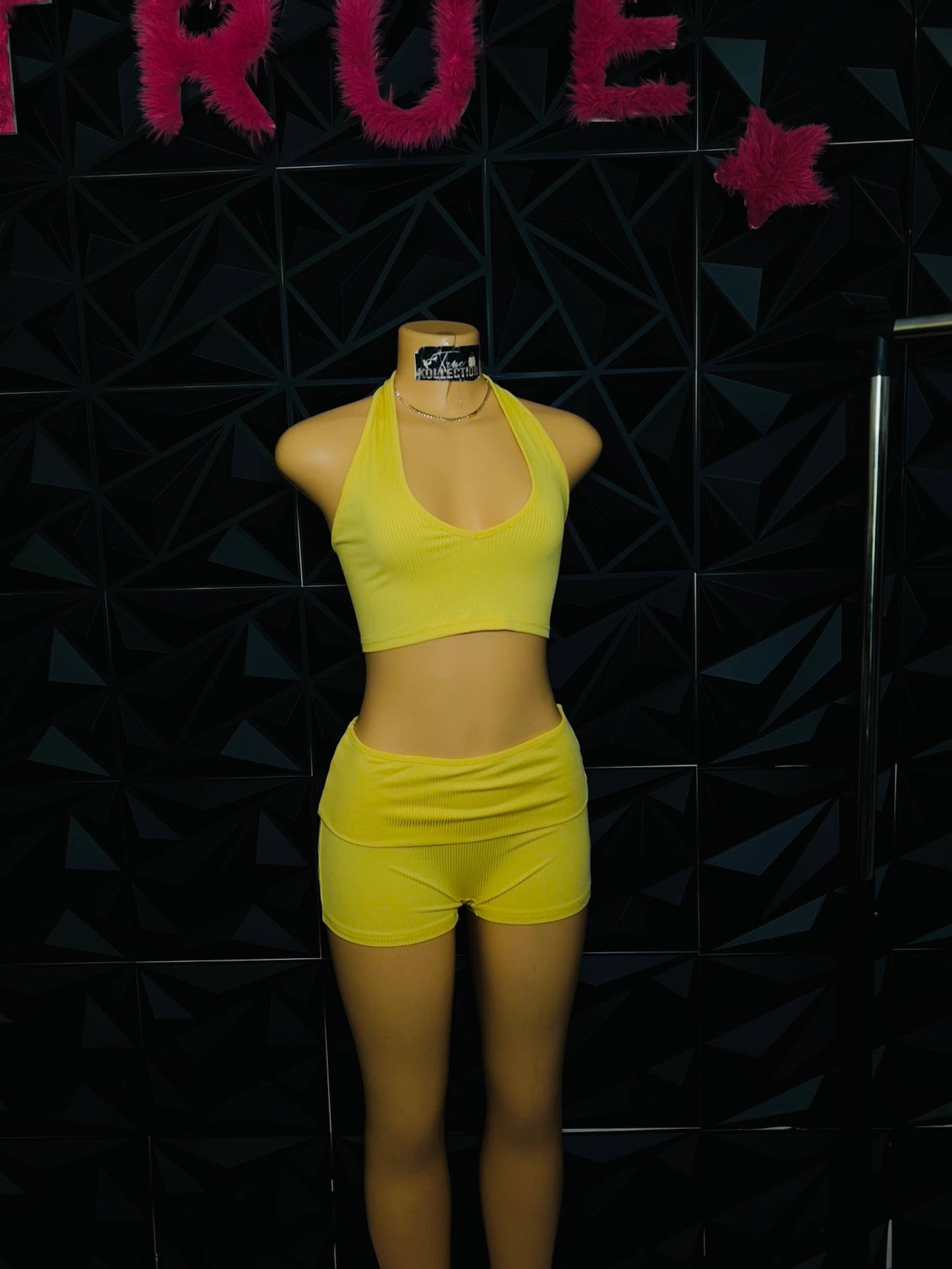 TEASE ME SET YELLOW