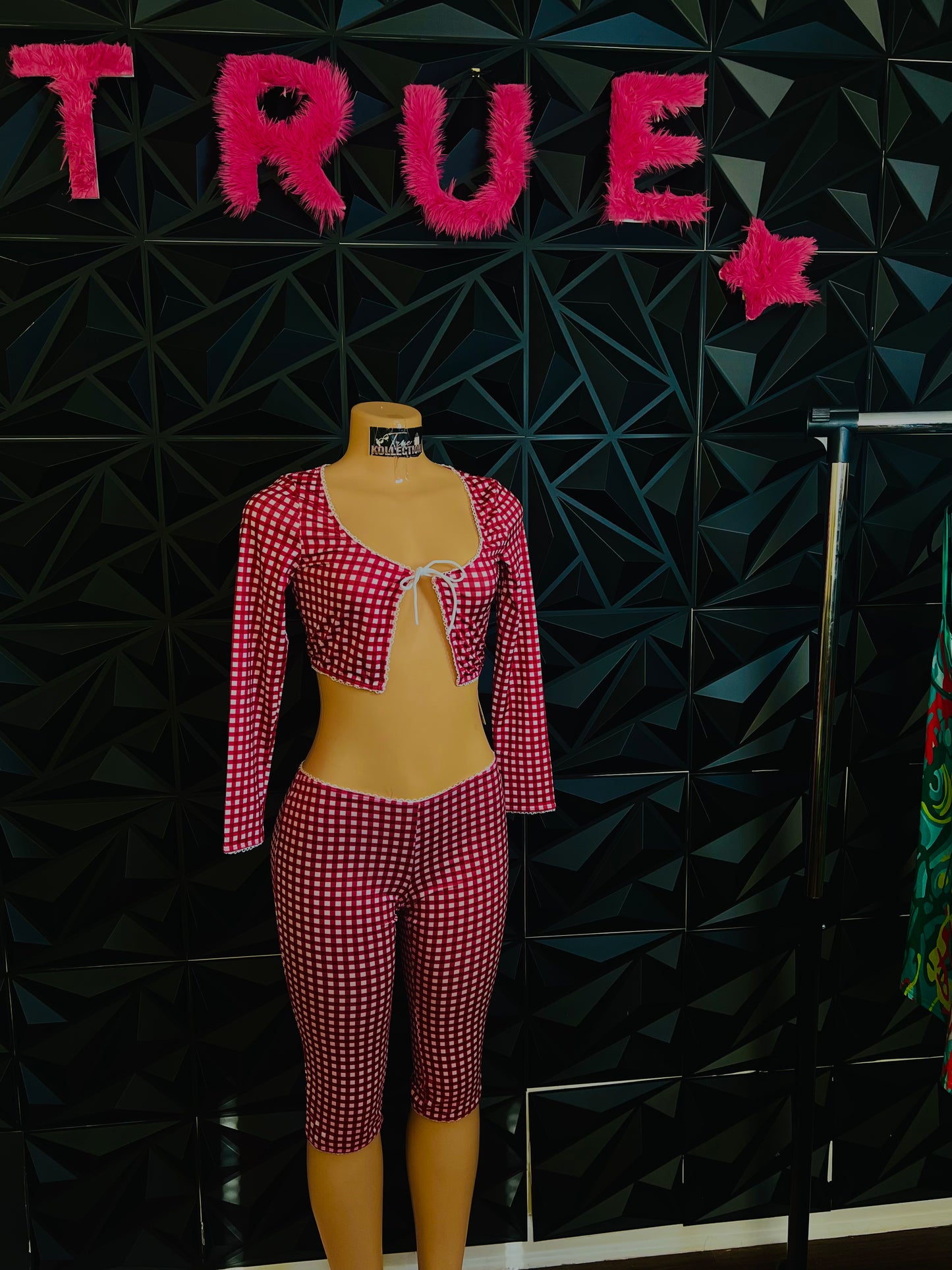 Red/White Capri set 🍓🤍